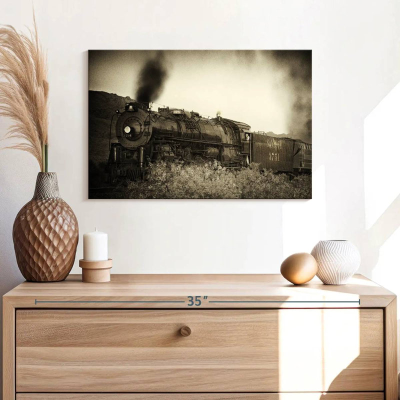 Mehar Train Arrival I, 16" H x 24" W