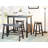 Fellsburg 4 - Person Solid Wood Top Four Leg Dining Set-1957545501-1985957456-1985957455