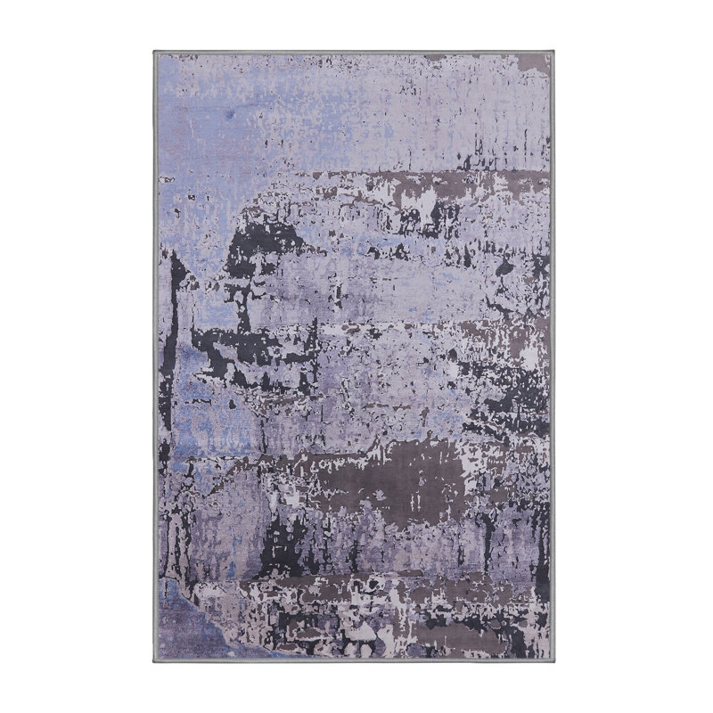 Tapis abstrait gris, Rectangle 2 pi x 4 pi