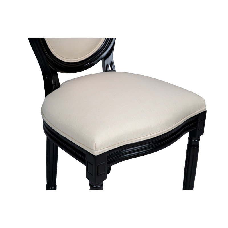 Ensemble de 2 chaises de salle à manger French Country, Beige