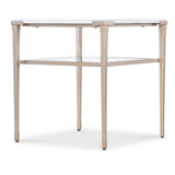 Melange Stone End Table