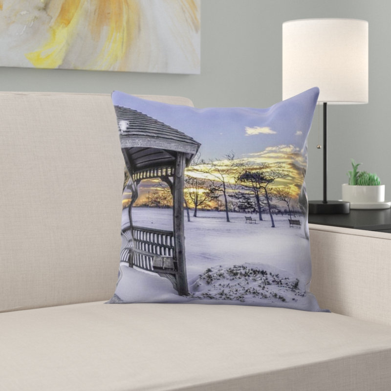 Coussin bonhomme de neige