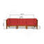 Ensemble de canapés 3 pièces, rouge-261921007-261921006