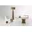 Manufactured Wood Accent Stool-27257378