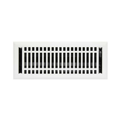 Registre de plancher contemporain en acier