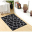 Tapis noir / gris Giraffe pour salon, salle à manger, cuisine, chambre à coucher, enfants-1619320474