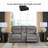 Valdivia Power Reclining Loveseat With Console-1280017654