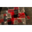Tapis en polyester noir / gris / rouge Delphis-1510441513