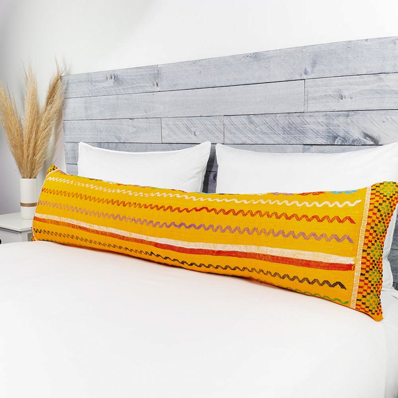 Atlas Silk Lumbar Pillow Cover