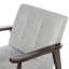 Croix Solid Wooden Frame Upholstered Tufted Armchair-1221753580