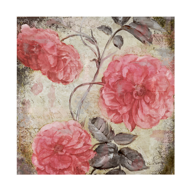 Art bolognaise «Bachelor Sasha Blush II »_ALI73252, H 35 po x l 35 po