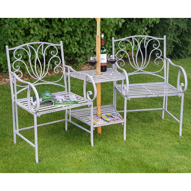 Zelda Metal Love Seat