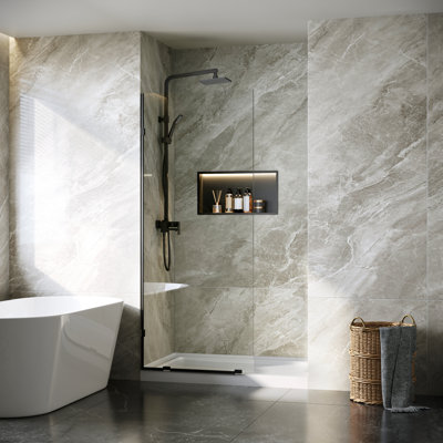 25" X 13" Stainless Steel Wall Niche / Shower Shelf, Built-In Recessed Storage For Bathroom