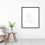 «Nude Contour S Croquis I», reproduction de photo encadrée sur papier-1009446178-1009446367
