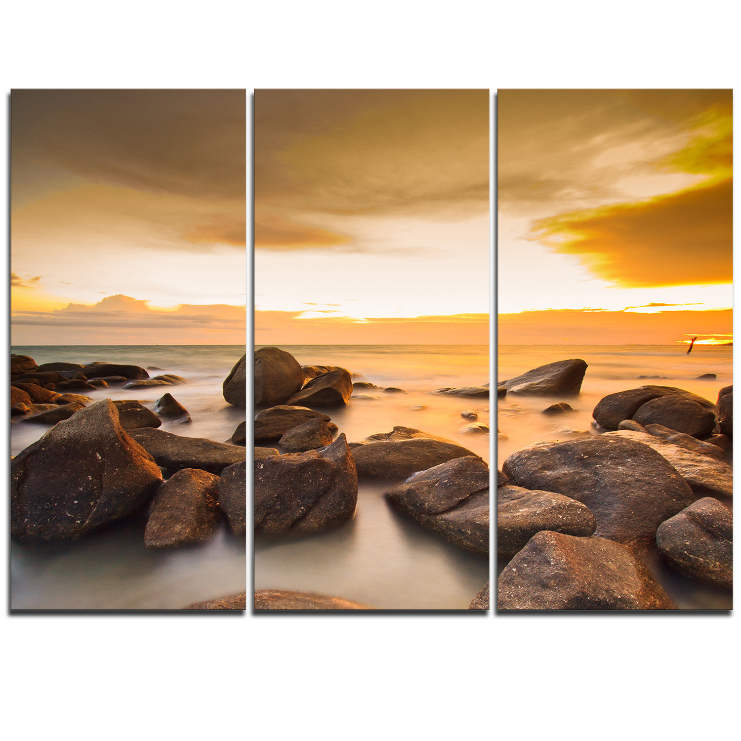 DesignArt 3 - Pieces Coastal | Wayfair