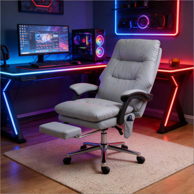 Ergonomic Office Chair,Executive Desk Chair,Massage Office Chair(Only Includes Office Chair)