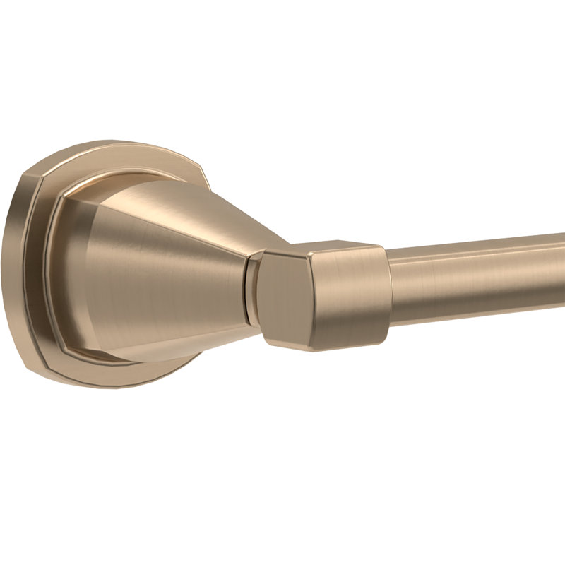 Stryke Wall Mount Pivot Arm Toilet Paper Holder Bath Hardware Accessory, Champagne Bronze