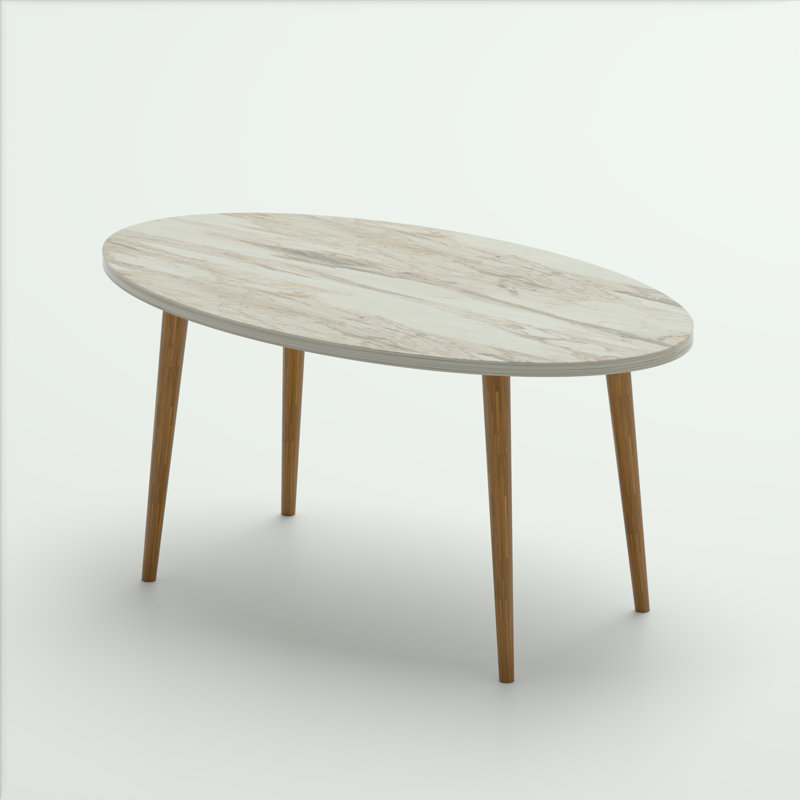 Valerie 35cm Console Table, White Marble