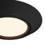Weylo 5-in Black dimmable LED Flush Mount-1665356287