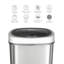 Ensemble de poubelles 13,2 gallons et 2,1 gallons en acier inoxydable avec capteur de mouvement Nine Stars