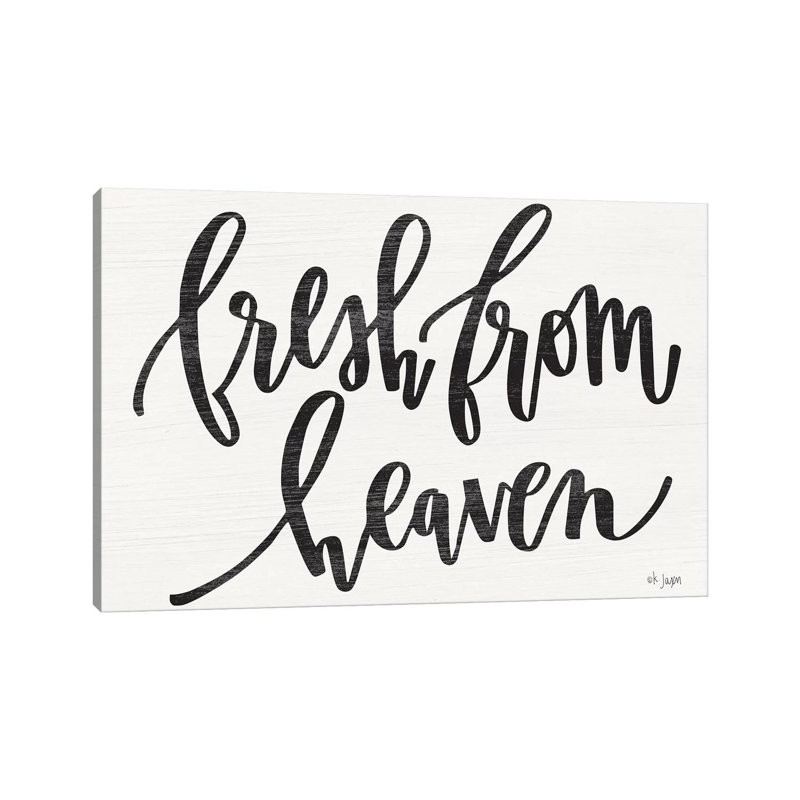 Fresh From Heaven by Jaxn Blvd. - Wrapped Canvas Gallery-Wrapped Canvas Giclée