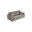 Canapé-lit en cuir véritable italien à grain supérieur de 81 po avec matelas en mousse à mémoire de forme Bjorgulfur-59137192