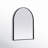 Sabine Metal Arch Wall Mirror-272105429-272105437