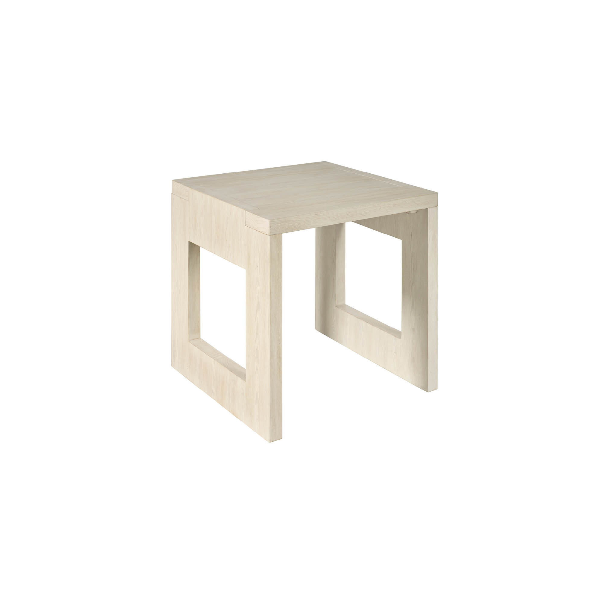 Baxley End Table, Ivory