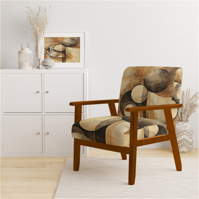 Chaise rembourrée Abstract Shapes