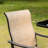 2 Outdoor Swivel Bar Stools With - Brown Patio Chairs For Balcony, Pool Area, Backyard Steel Structure, Breathable Seat, 23.5" W X 26.69" D 49.05" H, 242 Lbs Capacity 2Pcs Patio, Frame Backyard,