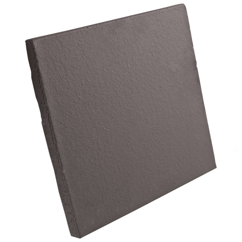 Carreau de céramique noire et noire pour mur et plancher 6 "x 6" Quarry