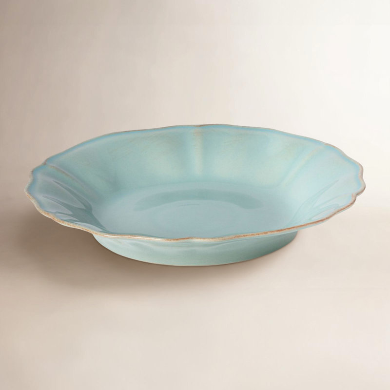 Soup/Pasta Plate, Turquoise