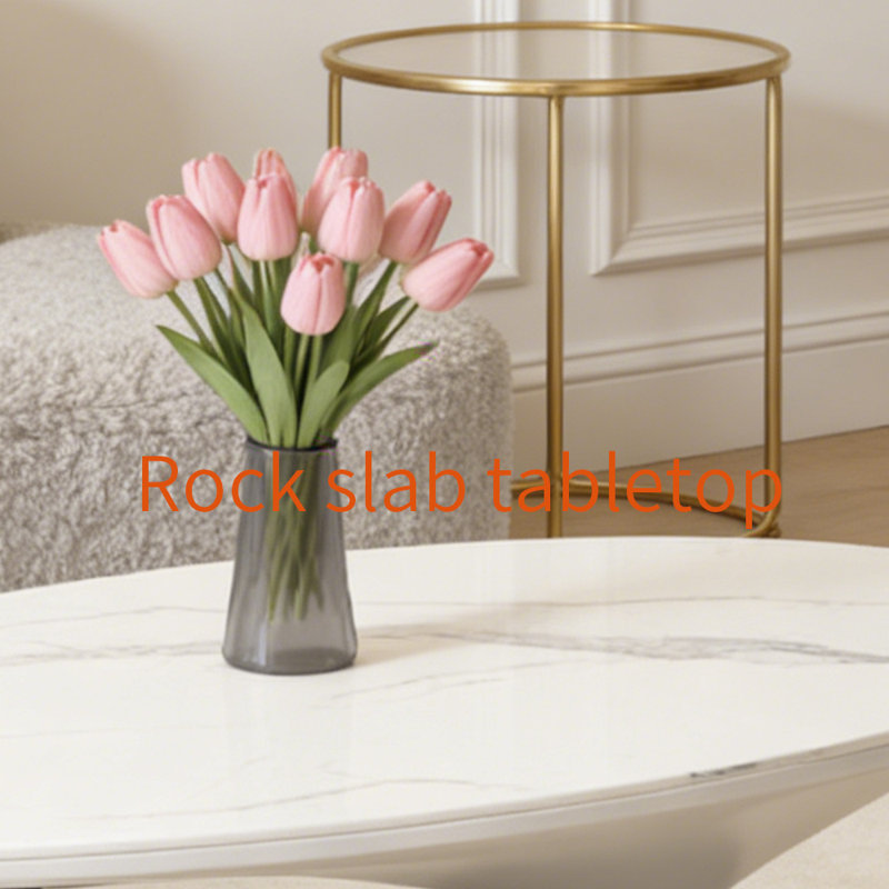 Table basse Luxury, Brun, H 15,74 po x L 47,24 po x l 31,49 po