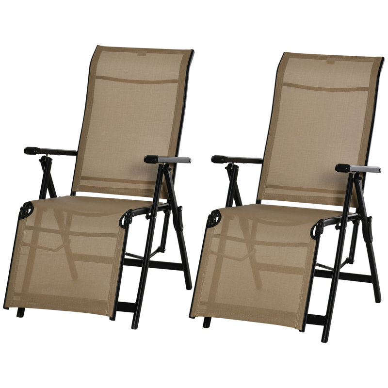 Aymelia 78cm Long Reclining Single Chaise, Beige