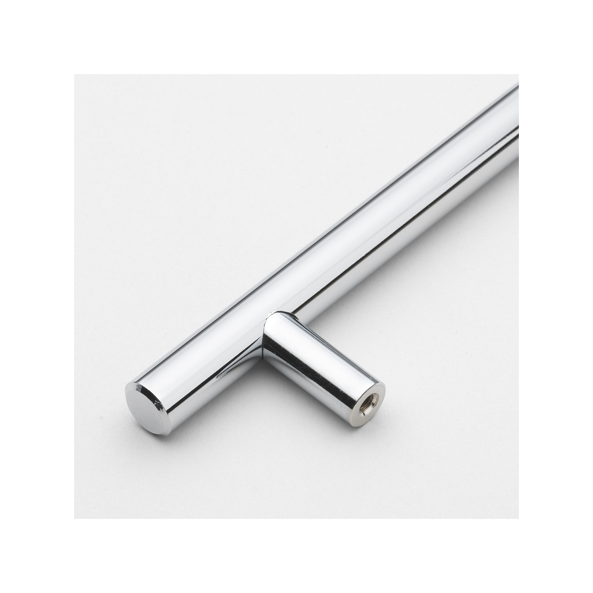 Roman Bar Pull, 2 1/2", Polished Chrome