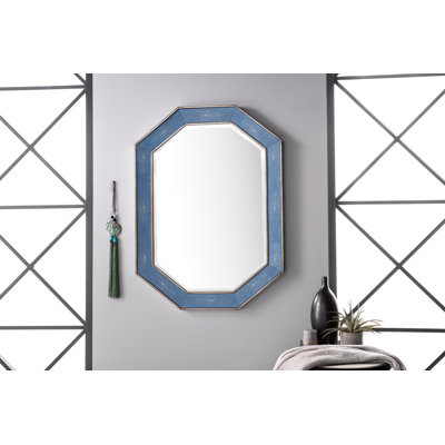 Tangent Flat Iron Beveled Wall Mirror