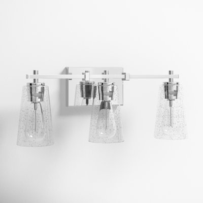 Noland 3 Light Seeded Dimmable Vanity Light