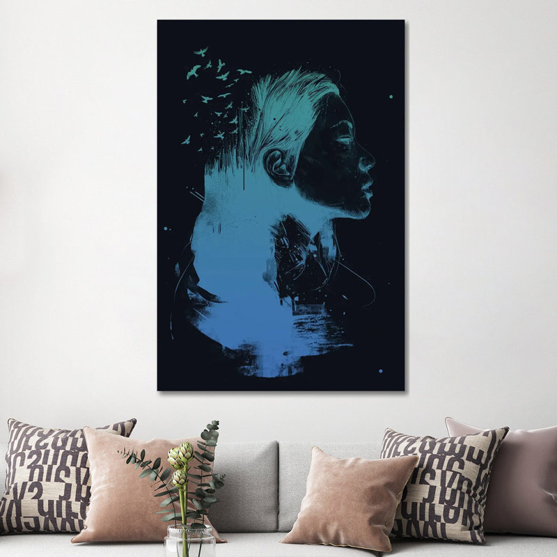 «Open Your Mind» par Balazs Solti - impression, H 60 po x l 40po x P 1,5 po