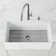 Silicone Grid VIGO Matte Stone 32" L x 15" W Bottom Sink Grid for 36 in. Single Bowl Kitchen Sink
