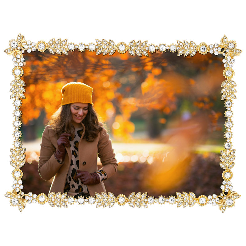 Duchess Metal Picture Frame, 5" x 7", Gold
