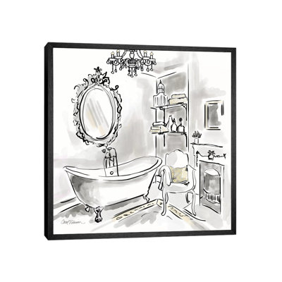 Opulent Bath II 1 Piece Painting on Canvas