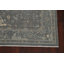 Tapis bleu clair / ivoire en laine Ziegler