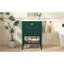 Meuble-lavabo 24 po avec lavabo supérieur, meuble-lavabo moderne avec 2 portes et meuble-lavabo simple