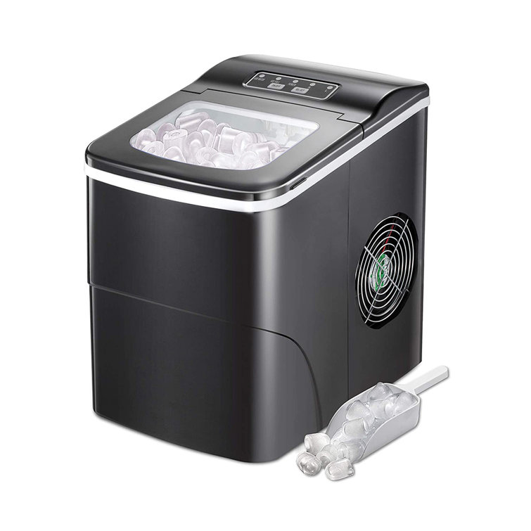 YINXIER 44 Lb. Daily Production Cube Clear Ice Freestanding Ice Maker