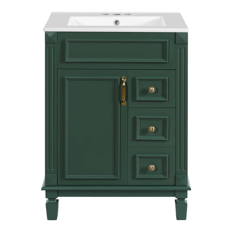 Bathroom Vanity, Green
