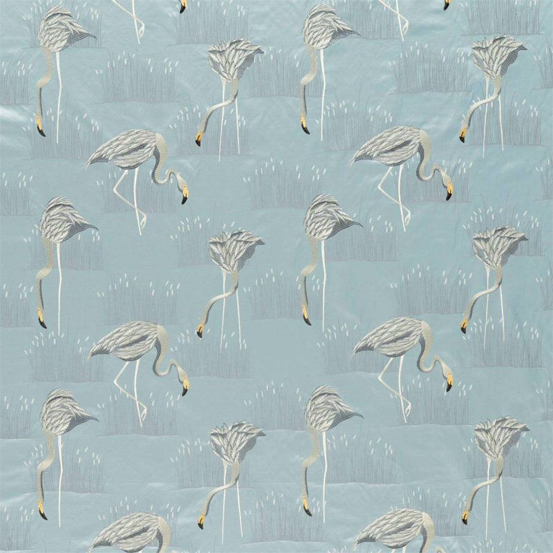 Salinas Fabric, Glacier/Silver