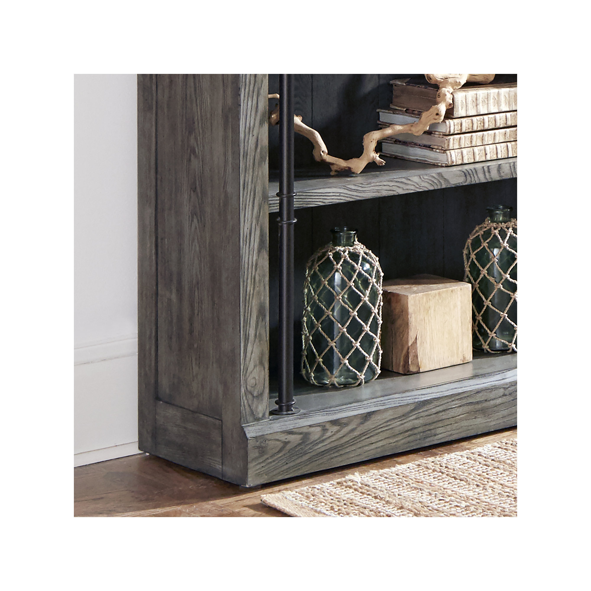 Lorna Standard Bookcase, Gray