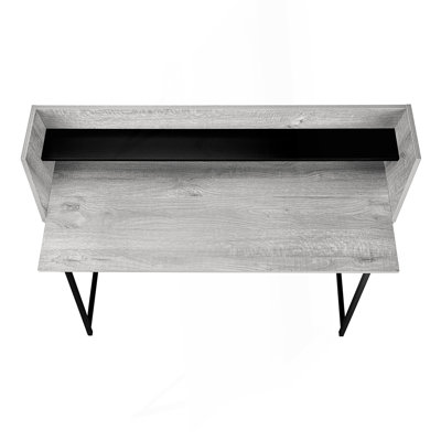 Home Office Computer Desk With Storage Shelf