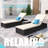 76" Long Reclining Single Chaise with Cushions-638263952