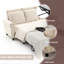 Canapé-lit convertible avec matelas coulissant - Canapé modulaire à 3 places pour les petits espaces